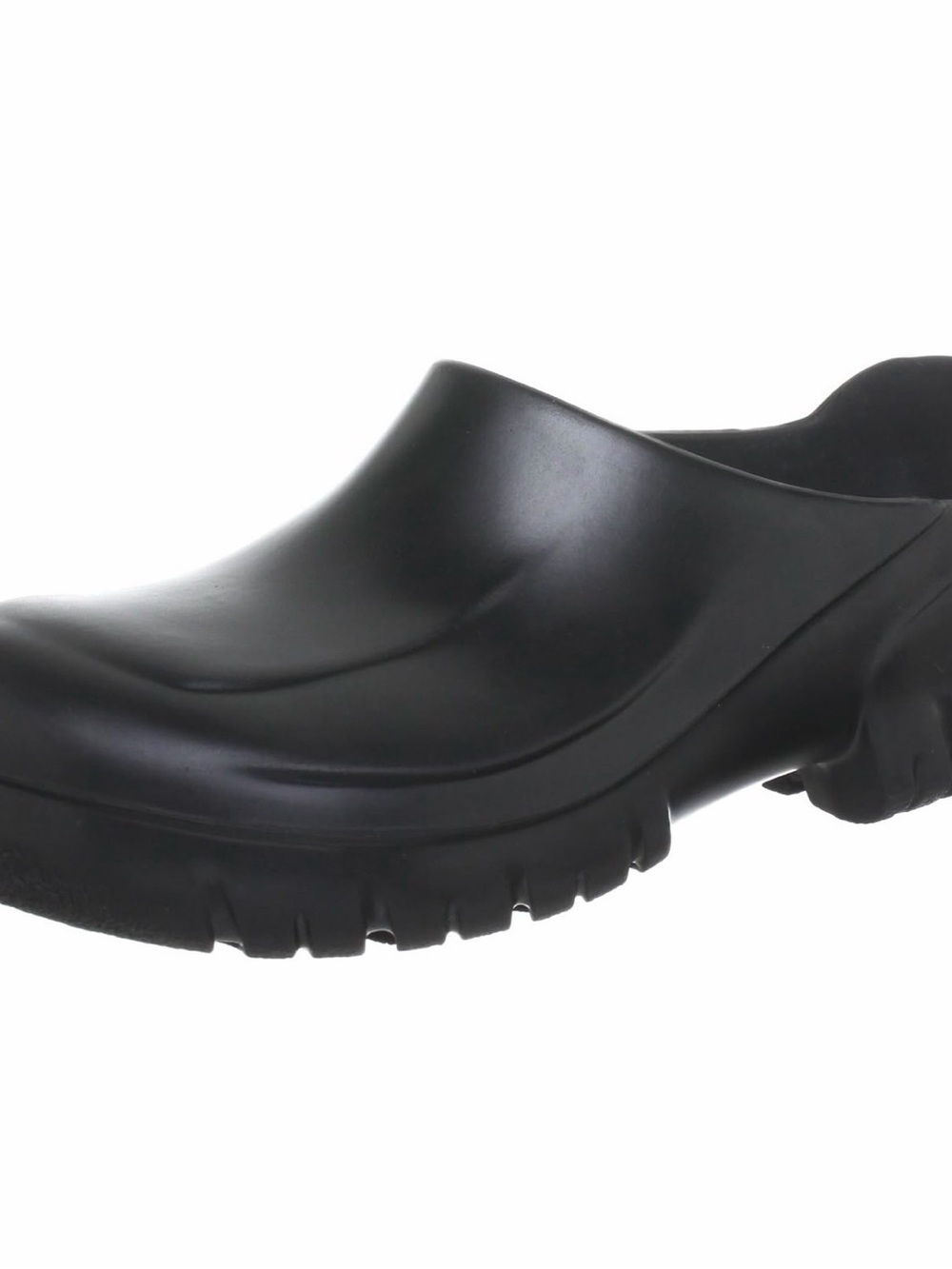 Birkenstock Black Rubber Slip-On Clog